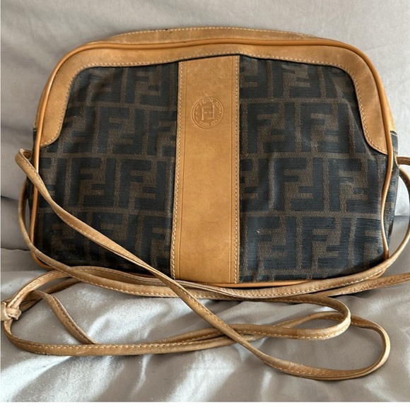 Vintage Fendi Shoulder Bag Zucca - Picture 2 of 15